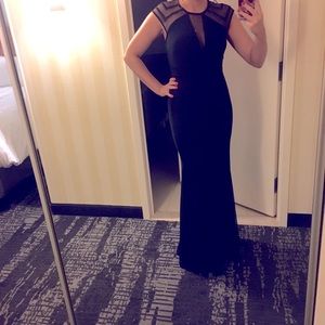 Beautiful black David’s bridal prom dress